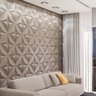 forma-3d de gesso/cimenticio revestimento de parede - 2