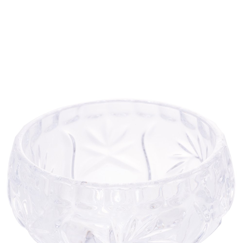Mini Bowl de Cristal C/Pé Prima Transparente 8cm Lyor - 2
