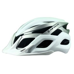 Capacete Ciclismo Absolute Wild Flash Led Integrado Usb - Branco - G - 3