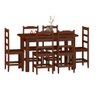 Mesa de Madeira com 6 Cadeiras - 160cm - 2