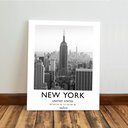 Ver imagem 7 de Kit 3 Quadro Decorativo Londres Paris New York Quarto Sala Qualidade Premium 28x20cm