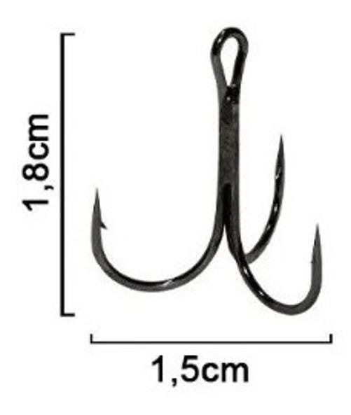 Garatéia 5X Pinnacle Treble Black Nº 6 Cx Com 25 Unidades - 2