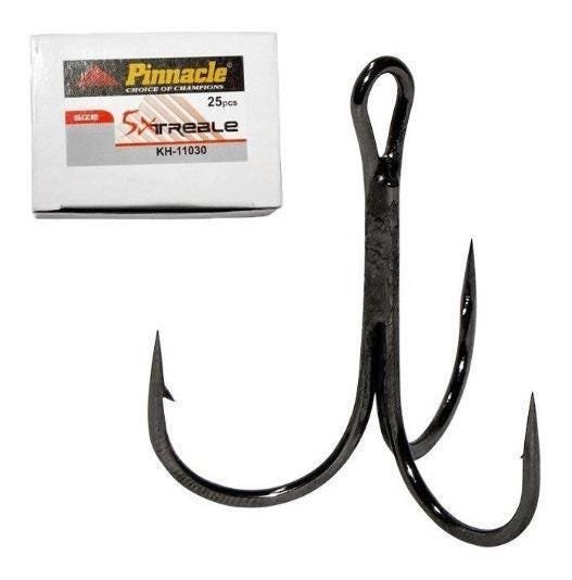 Garatéia 5X Pinnacle Treble Black Nº 6 Cx Com 25 Unidades - 1