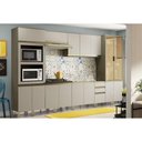 Ver imagem 3 de Kit de Cozinha Completa 8 Peças Connect (2 Armários 2 Balcões 2 Paneleiros ) Duna/cristal