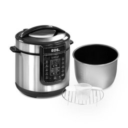 Panela de Pressão Elétrica Eos Multicooker Digital 6L Inox Epp60Di 110V 110V - 3