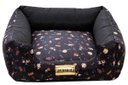 Ver imagem 2 de Cama Quadrada para Cachorro ou Gato Luppet Preto Cachorro G