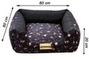 Ver imagem 4 de Cama Quadrada para Cachorro ou Gato Luppet Preto Cachorro G
