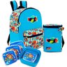 Mini Mochila Com Lancheira E Potes Adventure Kids Colorizi - 1