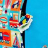 Mini Mochila Com Lancheira E Potes Adventure Kids Colorizi - 6