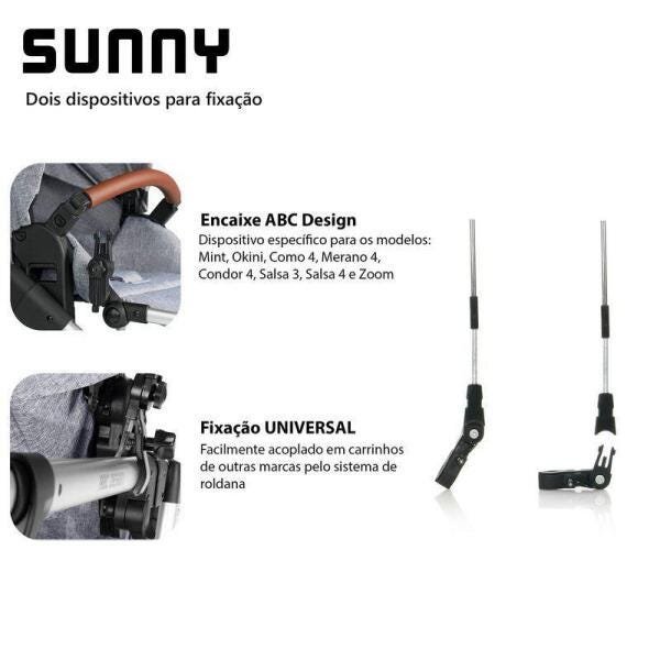 Guarda-Sol Sunny Graphite - Abc Design - 2