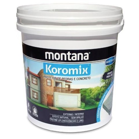 Koromix Protetor de Pedras e Concreto 18 Litros Montana Cime