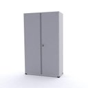 Ver imagem 1 de ARMÁRIO DE AÇO 2 PORTAS 200X118X40 PANDIN AP403SL - CINZA