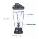 Ver imagem 3 de Mini Coqueteleira Mixer Liquidificador Para Academia 300Ml