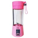 Ver imagem 1 de Liquidificador Portátil 390Ml Usb para Shake Vitaminas Rosa