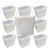Balde para Coxinha 3.6 Litros com Tampa Lacre - 10 Pçs - 1