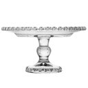 Ver imagem 4 de Boleira de Cristal Coração 19,5cm Prato Bolo Pedestal Lyor Doces Sobremesas