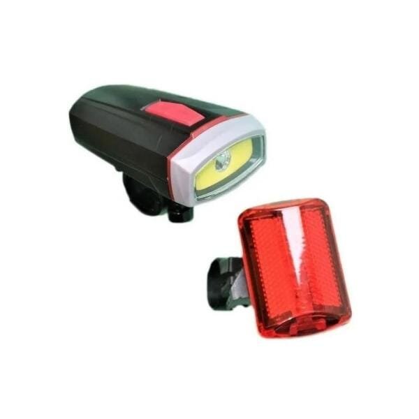 Farol Lanterna Bike Bicicleta Led Dianteiro Traseiro Forte - 6