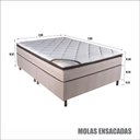 Ver imagem 3 de Colchão Queen Molas Ensacadas Colorado + Base 158x198x67