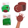 Kit 50 Discos Lixa Velcro Elite 125 X 22mm Grão 60 - 5