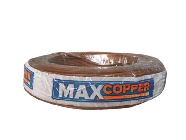 Fio Cordão Paralelo 2X4,0Mm Marrom Rolo Com 50 Metros - 1