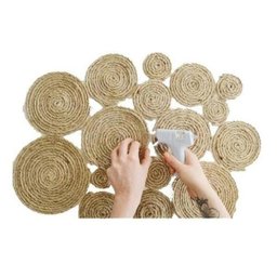 Fio Cordão De Sisal Natural 2Mm Rolo 500Mts Acabamento Fino - 3