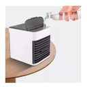 Ver imagem 2 de Mini Climatizador Air Cooler Luminária Ventilador