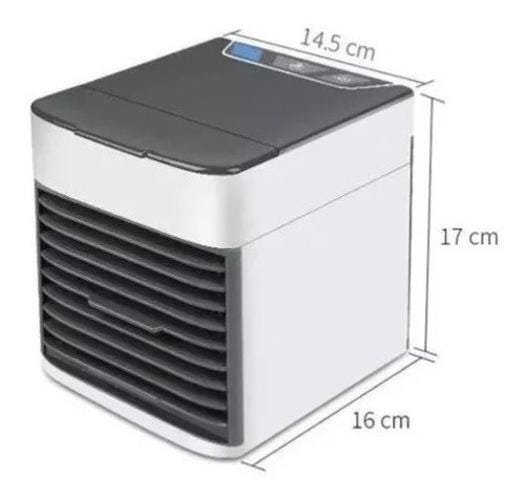 Mini Climatizador Air Cooler Luminária Ventilador - 3