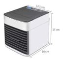 Ver imagem 3 de Mini Climatizador Air Cooler Luminária Ventilador