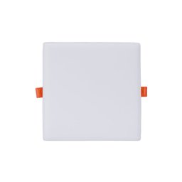 Painel De Led Blumenau Frameless Quadrado Sobrepor/Embutir 17W Bivolt 3000K Luz Amarela - 1