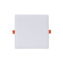 Ver imagem 1 de Painel De Led Blumenau Frameless Quadrado Sobrepor/Embutir 17W Bivolt 3000K Luz Amarela