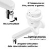 Torneira Elétrica Cozinha Parede Fame 3t 2200v 5400w Modelo Bica Reta - 3