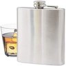 Cantil Bolso Porta Bebida Aço Inox Whisky Vodka Rum 200 Ml - 2
