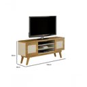 Ver imagem 3 de Rack Para Tv Até 65 Polegadas 2 Portas Detroit Valdemoveis