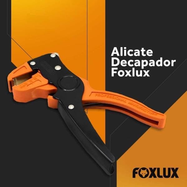 Alicate Decapador Com Regulagem Foxlux - 2