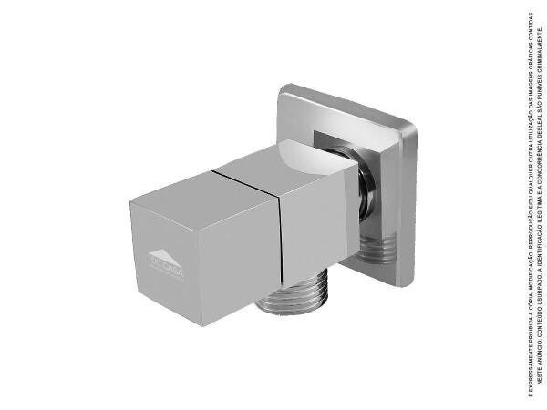 Ducha Higiênica Registro Metal Quadrada Luxo Tocsquare - 4