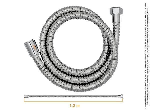 Ducha Higiênica Registro Metal Quadrada Luxo Tocsquare - 8