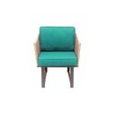 Ver imagem 7 de Conjunto de Área 01 Namoradeira, 02 Poltronas e Mesa - Eloa