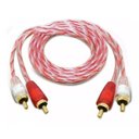 Ver imagem 2 de Cabo Coaxial Rca Stetsom 1 Metro Banhado A Ouro
