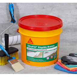 Manta Liquida Sikafill Rápido Sika - Cinza Concreto 15kg - 5