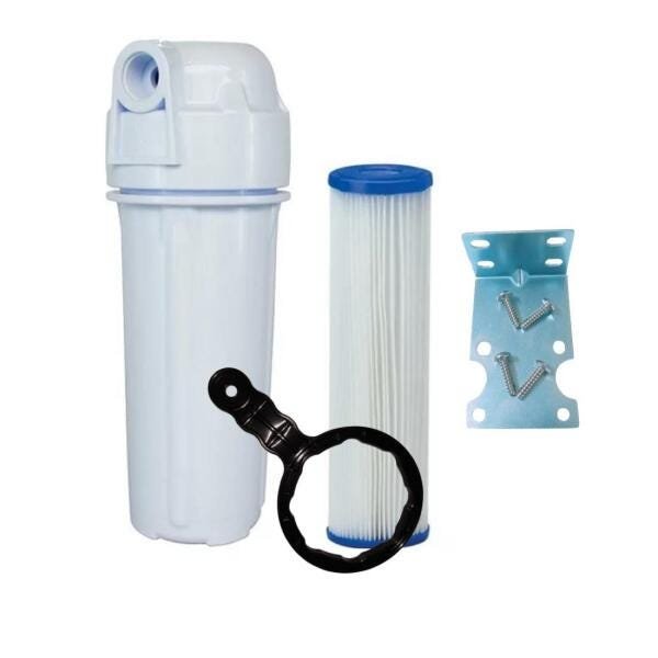 Filtro Para Caixa D'Água Refil Lavável Plissado Com Suporte - 1