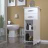 Balcão De Banheiro Armario Móvel Mesa Auxiliar De Lavabo Toalhass - 1