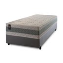 Ver imagem 3 de Conjunto Cama Box Espuma Oxford Verde Solteiro 88x188x67