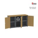 Ver mais imagens de Armário para Escritório 3 Portas Credenza