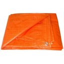 Ver imagem 1 de Lona Laranja Branca 3x3 Cobertura Telhado Lago