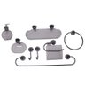 Kit Acessórios para Banheiro Acqua Q18 8 Peças Japi - 1