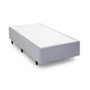 Ver imagem 1 de Base Box Desmontável Solteiro 88x188cm Yescasa Cinza/Gelo