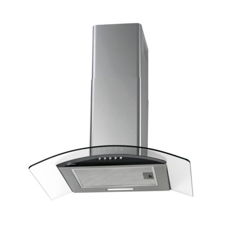 Coifa de Parede 60 Cm Aço Inox e Vidro Fit 220 V Fischer