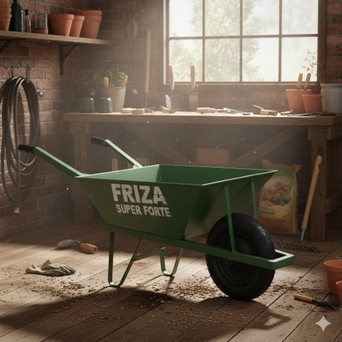 Carrinho de Mão Cantoneira 60l F-114 Chapa 0,12cm