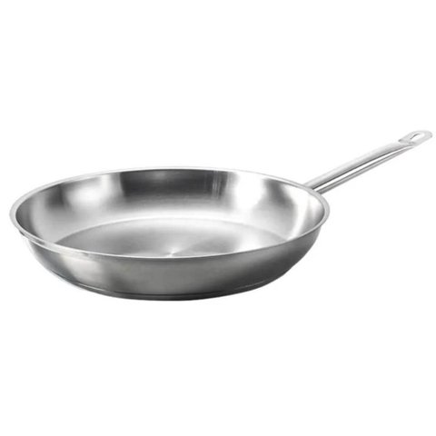Frigideira Profissional 1,85l Brinox Fundo Triplo Inox 24cm Cozinha Industrial