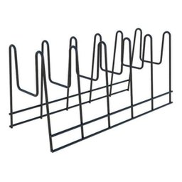 Organizador De Tampas De Panelas Formas E Travessas Preto - 1